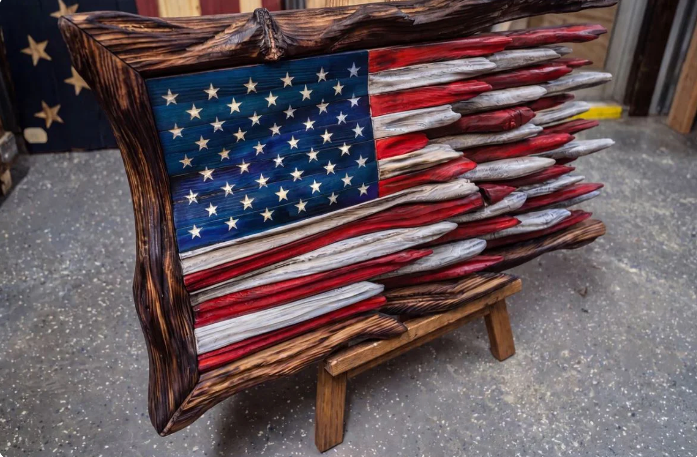 The Battle Worn Flag